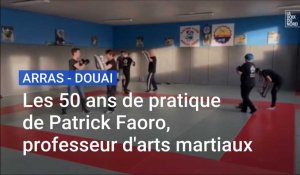 Arras - Douai : les 50 ans de pratique de Patrick Faoro, professeur d'arts martiaux