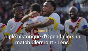 Ligue 1 : le triplé historique de LoIs Openda lors du match Clermont - Lens