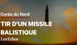 Corée du Nord : les images du tir d'un missile balistique intercontinental