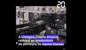 Limoges : L'industriel Arquus relance sa production de porteurs de canon Caesar