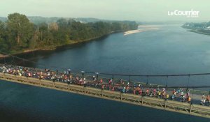 VIDÉO. Des milliers de coureurs et un record battu au Marathon de la Loire