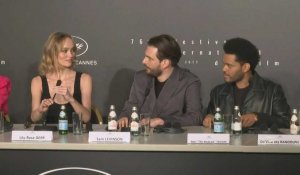 Cannes: l'équipe de la série "The Idol" en conférence de presse