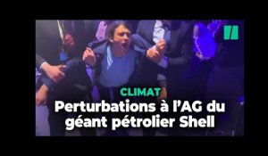 Des militants pour le climat interrompent (en chanson) l’AG de Shell