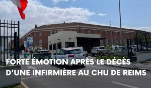Infirmière tuée : une minute de silence au CHU de Reims en mémoire de Carène Mezino. Emotion des collègues