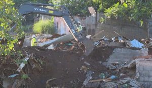 Mayotte: démolition d'un vaste bidonville dans le cadre de "Wuambushu"