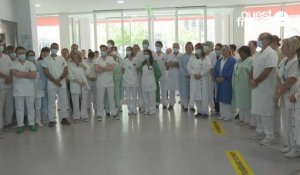VIDÉO. Infirmière tuée à Reims : une minute de silence dans les hôpitaux