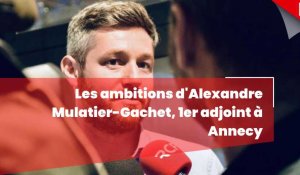 Annecy : les premiers pas d’Alexandre Mulatier-Gachet, nouveau premier adjoint au maire François Astorg