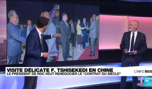 Le président congolais Félix Tshisekedi réalise une visite en Chine pour renégocier le "contrat du siècle"