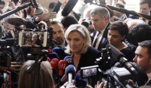 Prêt russe au RN en 2014 : Marine Le Pen dit n'avoir "rien à se reprocher dans cette affaire"