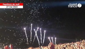 VIDÉO. Bigflo et Oli ont offert un feu d’artifice en clôture de leur concert à Papillons de nuit