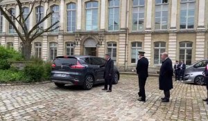 Saint-Omer : Eric Dupond-Moretti ministre de la Justice inaugure un bâtiment du tribunal