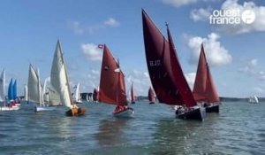 VIDÉO. Des milliers de bateaux ont cheminé vers l'île d'Arz pendant la Semaine du golfe