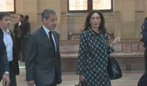 Décision de la cour d'appel dans l'affaire des écoutes: arrivée de Nicolas Sarkozy au tribunal