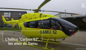 Les ailes du Samu 62 : l'hélicoptère Carbon 62