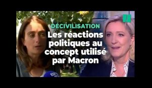 « Décivilisation », les réactions politiques au concept repris par Emmanuel Macron
