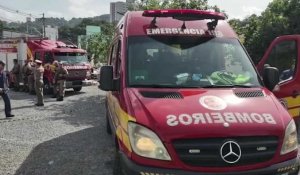 Brésil: les secours arrivent sur les lieux d'une attaque à l'arme blanche dans une crèche