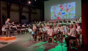 Aire-sur-la-Lys : spectacle musical de l'harmonie municipale.
