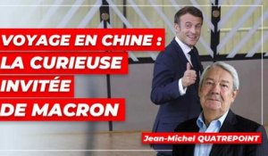 Voyage en Chine : la curieuse invitée de Macron