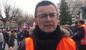 Annecy : 11eme journée de mobilisation contre la réforme des retraites