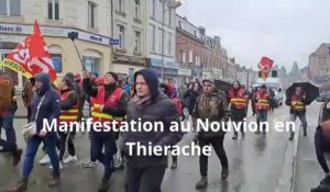 Manifestation au Nouvion-en-Thiérache 