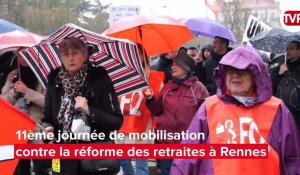 VIDÉO. 11ème journée de mobilisation : dans quel état d'esprit sont les manifestants à Rennes ?