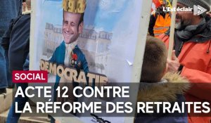Contre la réforme des retraites : encore 2 000 personnes à Troyes