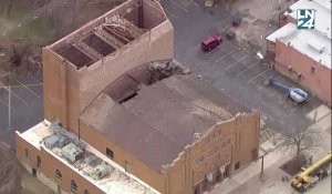 Au moins un mort et 28 blessés après l'effondrement du toit d'une salle de concert aux USA