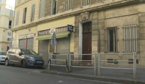 Marseille : images du lieu d'une des trois fusillades qui ont fait trois morts
