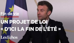 Fin de vie : Macron annonce un projet de loi « d'ici la fin de l'été »
