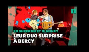 Vianney et Ed Sheeran chantent « Call on Me » pour la première fois à Bercy
