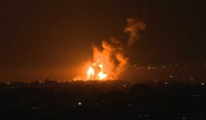 L'armée israélienne mène des frappes sur Gaza