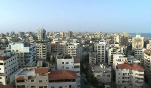 La ville de Gaza au lendemain des frappes aériennes israéliennes
