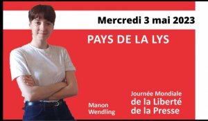 Journée mondiale de la liberté de la presse : une journaliste de L'Echo de la Lys, raconte son métier