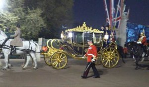 Répétition nocturne à Londres pour le couronnement du roi Charles III