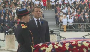 8 mai : Macron préside la cérémonie sous l'Arc de Triomphe