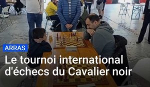 Arras: la présentation du tournoi international d'échecs du Cavalier noir