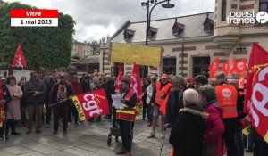 VIDÉO. 1er-Mai : plusieurs centaines de manifestants à Vitré