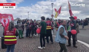 VIDÉO. Manifestation du 1er mai : avec près de 2000 manifestants, la mobilisation ne faiblit pas à Saumur