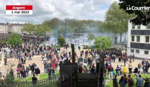 VIDÉO. Manifestation du 1er mai : de violents affrontements à Angers