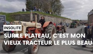Rocroi: 70 tracteurs anciens sur le Plateau