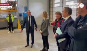 VIDÉO. La secrétaire d’État à l’écologie visite la Feuille d'Érable à Rennes