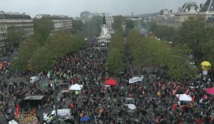 1er-Mai: le cortège parisien s'élance depuis la place de la République