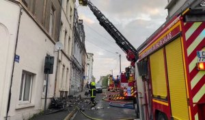 Boulogne : un violent feu dans un immeuble en pleine nuit