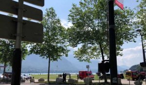 Attaque au couteau à Annecy : plusieurs blessés, de nombreux secours sur place