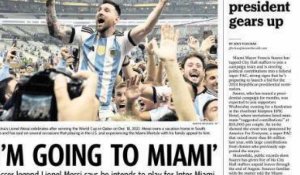 Lionel Messi: "Adieu Paris, Hello Miami"