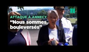 Attaque à Annecy : "C'est le temps de l'émotion", déclare Borne sur place