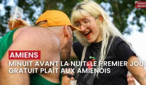 Festival Minuit avant la nuit à Amiens: le premier jour gratuit plaît aux Amiénois