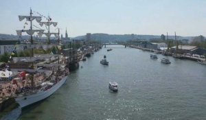 8e édition de l’Armada de Rouen: images aériennes