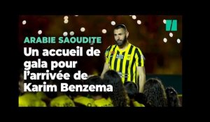 Karim Benzema acclamé lors d’un show monumental pour son arrivée en Arabie saoudite