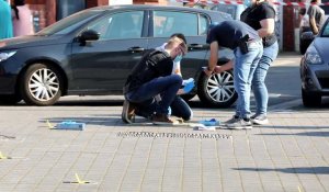 Tirs de gros calibre sur une façade d'une maison rue des Coulons